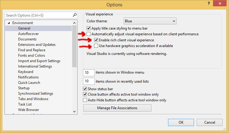 Visual Studio 'An exception was encountered while constructing the content of this frame' Hatası ve Çözümü