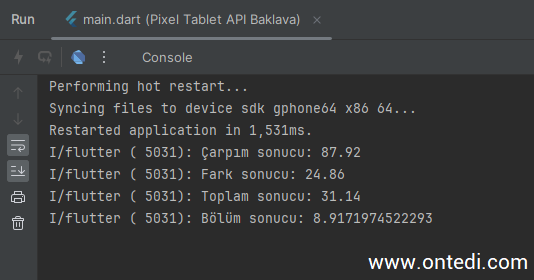 Dart Ders 8: Tür Dönüşümü